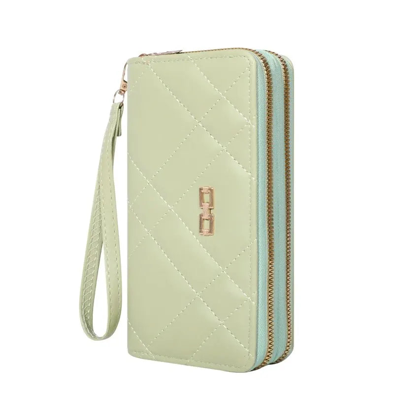 Chic Quilted Long Wallet for Women